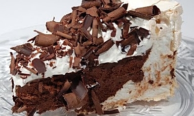 Торт безе с шоколадом